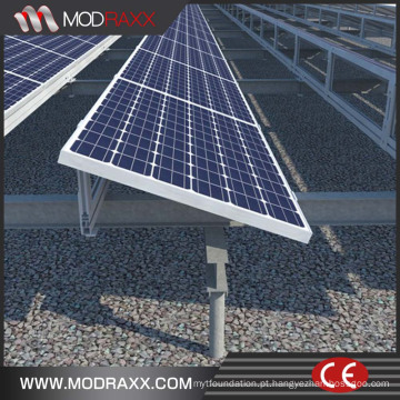 Boa cremalheira da montagem do painel solar de telhado liso do preço (NM0286)